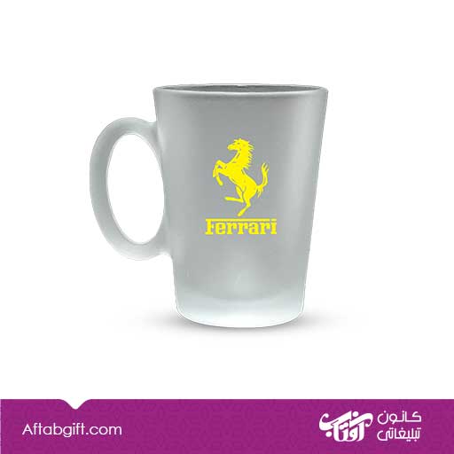 لیوان شیشه ای تبلیغاتی کد AF-14